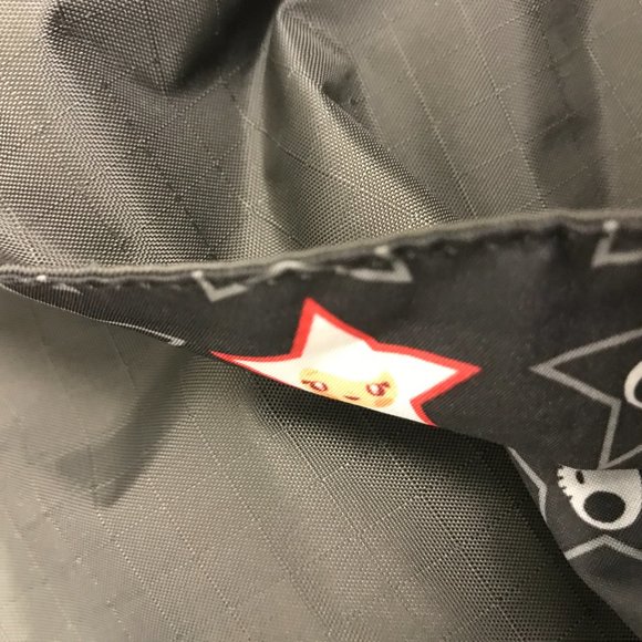 Tokidoki olive khaki computer messenger bag gold leather heart keychain skull - Picture 11 of 16